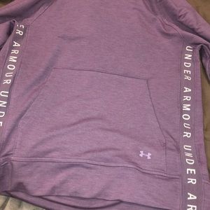 Purple Under Armour sweatshirt